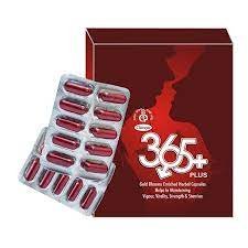 365 PLUS GOLD BHASMA ENRICHED HERBAL CAPSULES (2 PACK)