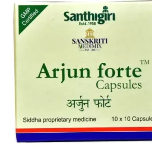 Santhigiri ARJUN FORTE CAPMSULES - An Effective Anti-Hypertensive & Cardio-Corrective