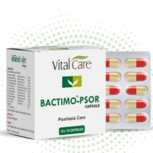 Bactimo-Psor Capsules - Ayurvedic Solution for Psoriasis (1BOX)