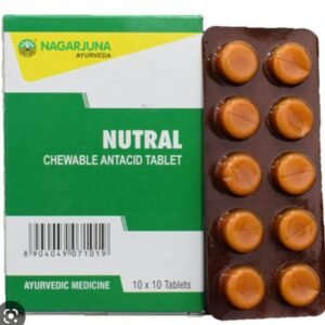 NUTRAL (CHEWABLE  ANTACID TABLET ) 3 PACK  , 100 TABLETS